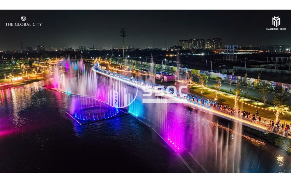 BÁN CĂN HỘ 1PN VIEW NHẠC NƯỚC - MASTERI COSMO CENTRAL - THE GLOBAL CITY, Q2